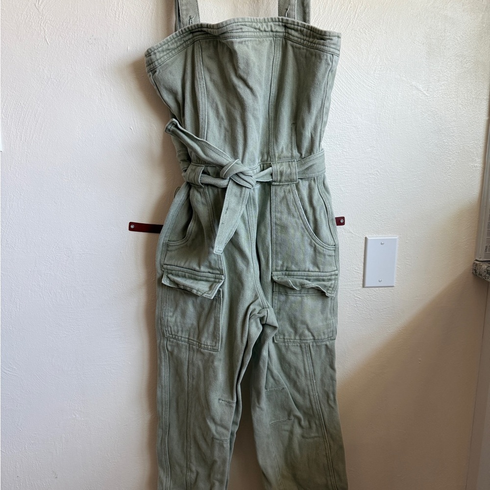 Chelsea & Violet Olive Green Jumpsuit